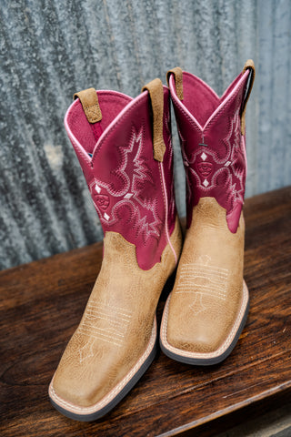 Ariat Girls Tombstone Boots {Cottage Rosebud}