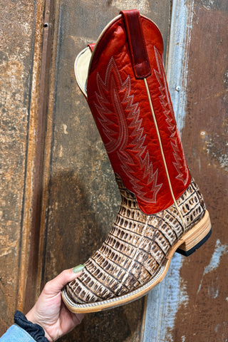 Horse Power Cigar Sundance Caiman Tail Boot