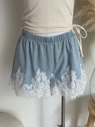 The Lace Trim Shorts