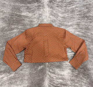 Cinch Boy's Medallion Button Down {Brown}