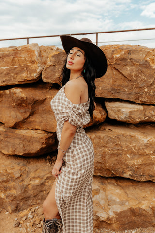 The Berkely Gingham Dress