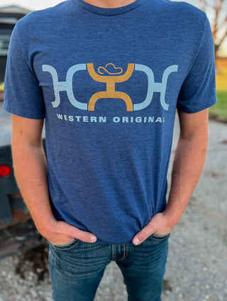 Hooey Men's Loop Short Sleeve {Navy}