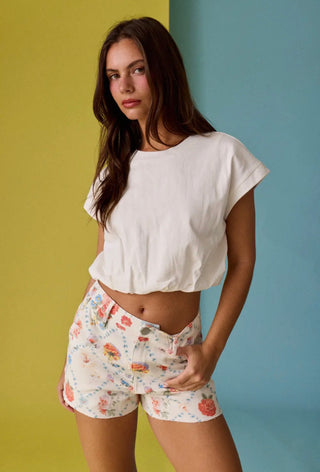 The Bubble Hem Top