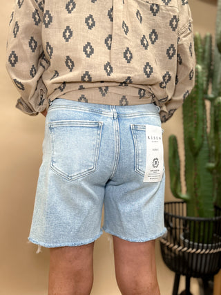 The Gracie High Rise Denim Shorts