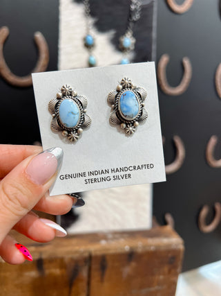 The Santa Fe Golden Hills Turquoise Set