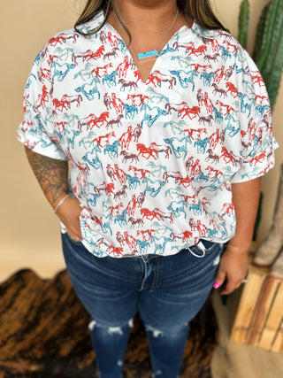 The Mustang Blouse
