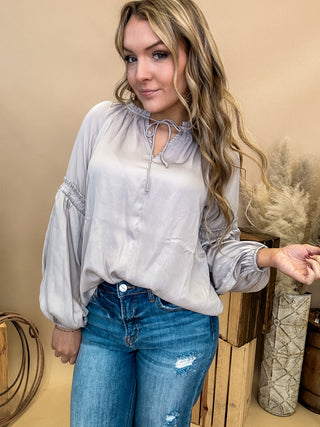 The Grey Morning Blouse