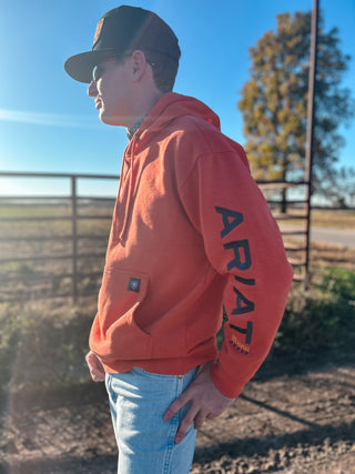 The Ariat Rebar Hoodie {Volcanic Heather}