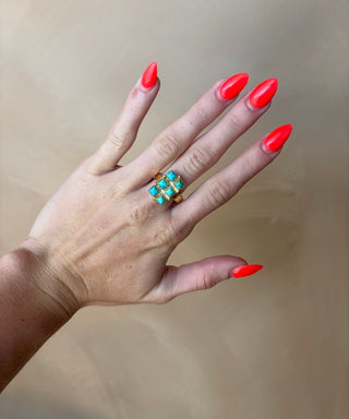 The Gold Rush Adjustable Ring