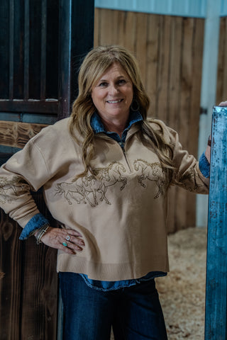 The Running Wild Quarter Zip