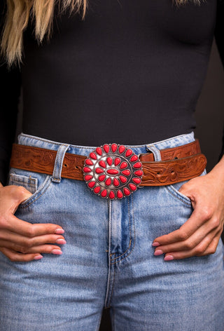 The Strathmore Buckle {Red}