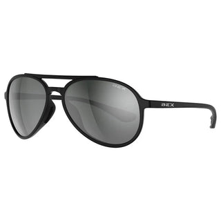 Bex Wesley Lite Sunglasses {Black/Gray/Silver}