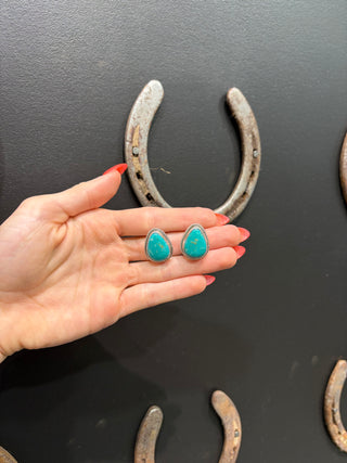 The Armenian Arlo Pear Studs