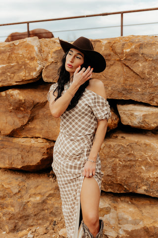 The Berkely Gingham Dress