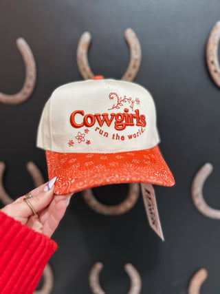 Cowgirls Run the World Cap