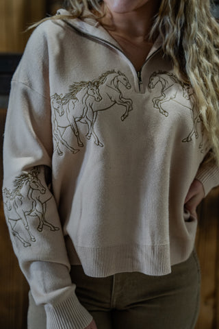 The Running Wild Quarter Zip