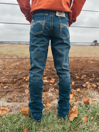 Wrangler 20X Vintage Boot Cut Jean {Dark Wash}