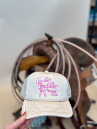 The Cowgirl Era Trucker Cap {Pink}