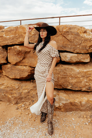 The Berkely Gingham Dress