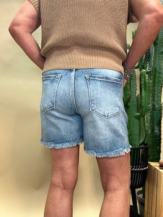 The Marla High Rise Jean Shorts