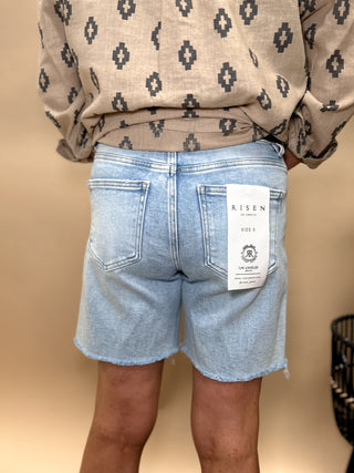 The Gracie High Rise Denim Shorts