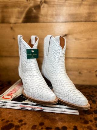 The Austin Python Bootie {White}