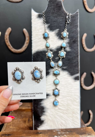 The Santa Fe Golden Hills Turquoise Set