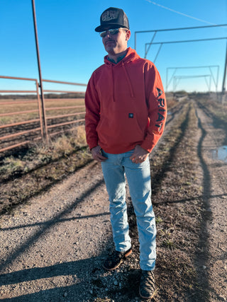 The Ariat Rebar Hoodie {Volcanic Heather}