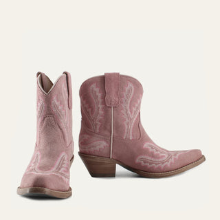 The Eleanor Bootie {Pink}
