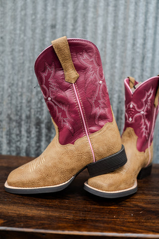 Ariat Girls Tombstone Boots {Cottage Rosebud}