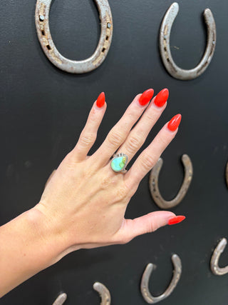 The Sabin Sonoran Gold Adjustable Ring