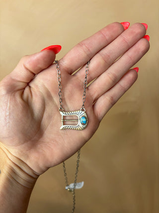 The Golden Hills Buckle Necklace