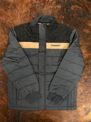 Hooey Men's Black Banff Puffer Jacket {Black}