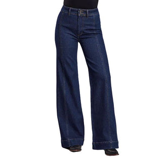 Stetson Women's High Rise Wide Leg Trouser