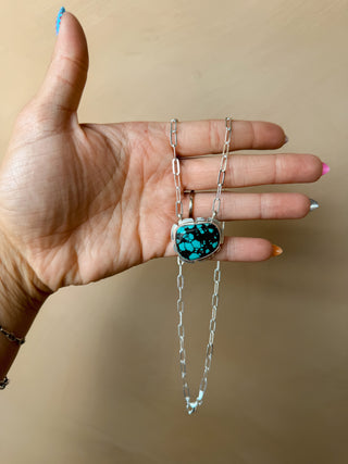The Boone Bamboo Stone Necklace