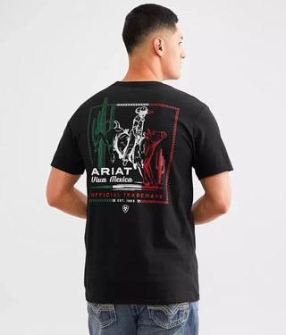Ariat Men's Buckin Baqueno SS Tee - Ariat