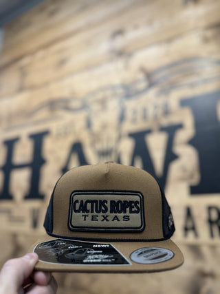 Cactus Ropes Patch Cap {Tan}