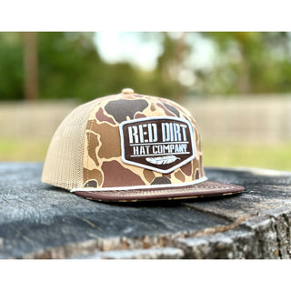 Red Dirt Hat Co. Duck Camo Cap {Tan} RDHCY-55