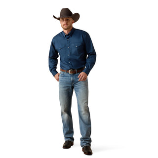 Ariat Men's Lightweight Twill LS Pearl Snap - Ariat 3