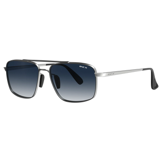 Bex Accel Sunglasses {Silver/Sapphire}