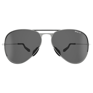 Bex Wesley Sunglasses {Silver/Gray}