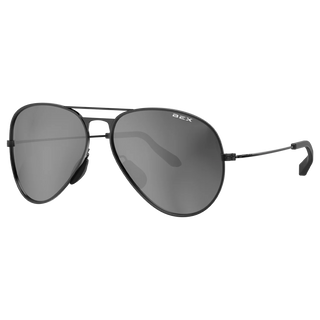 Bex Wesley Sunglasses {Black/Silver}