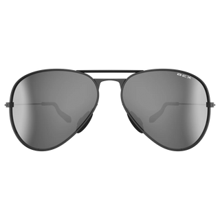 Bex Wesley Sunglasses {Black/Silver}