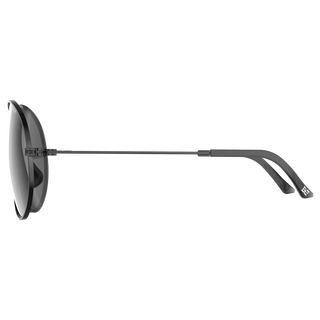 Bex Wesley Sunglasses {Black/Silver}