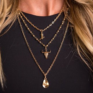 The Cowboy Necklace {Gold}