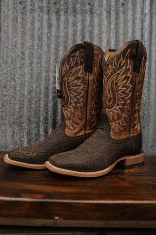 Ariat Men's Gold Point Boot {Chocolate Bison & Loco Brown}