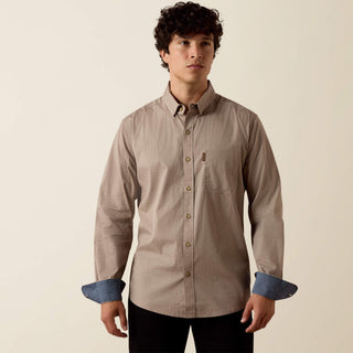 Ariat Men's Monty Modern Fit Button Down {String Arrow Stripe}