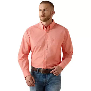 Ariat Men's Jerry LS Button Down {Emberglow Speckled}