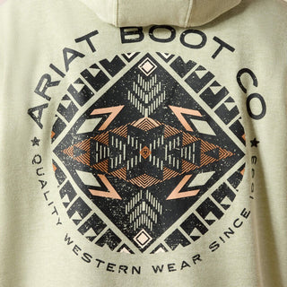 Ariat Southwest Sunset Fade Seal Hoodie {Sage Heather}