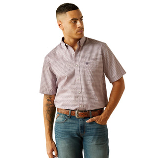 Ariat Rafael Wrinkle Free SS Button Down {Lilac}